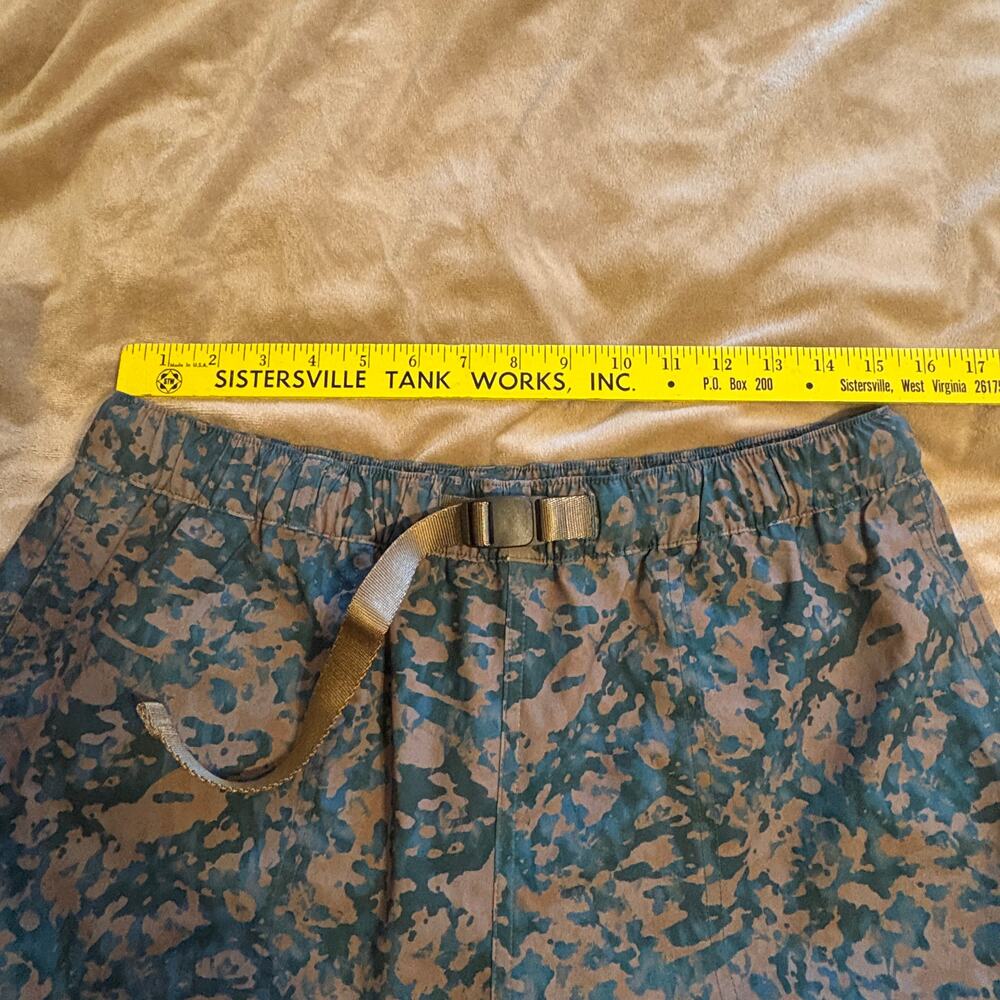 Topo Designs River Shorts Sahara Nebula Camo Belted Men's Large L Active - Picture 8 of 9